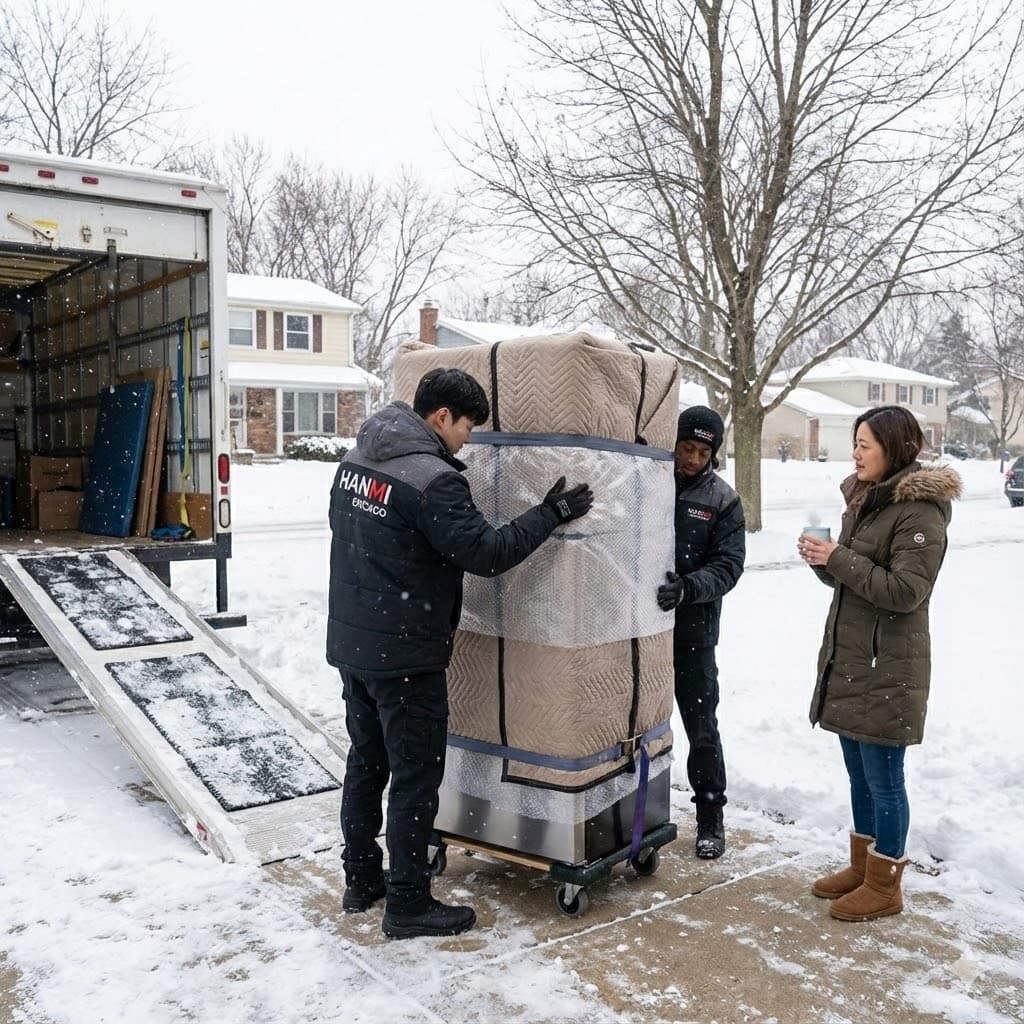겨울철 이사 시 가전제품 관리 요령